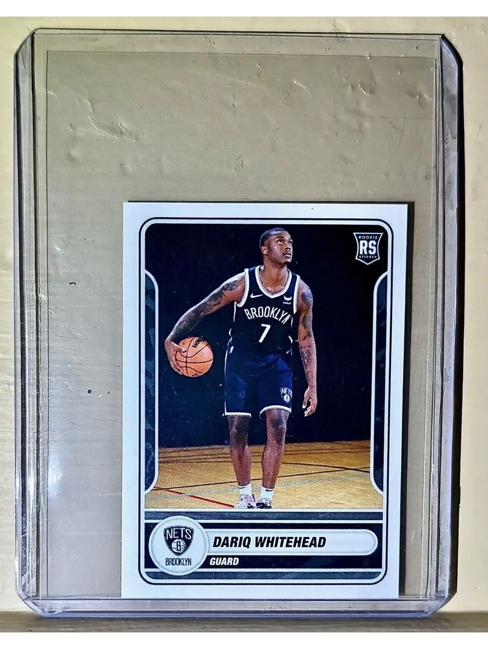 2023-24 Dariq Whitehead Panini NBA Basketball #135 Sticker Brooklyn Nets
